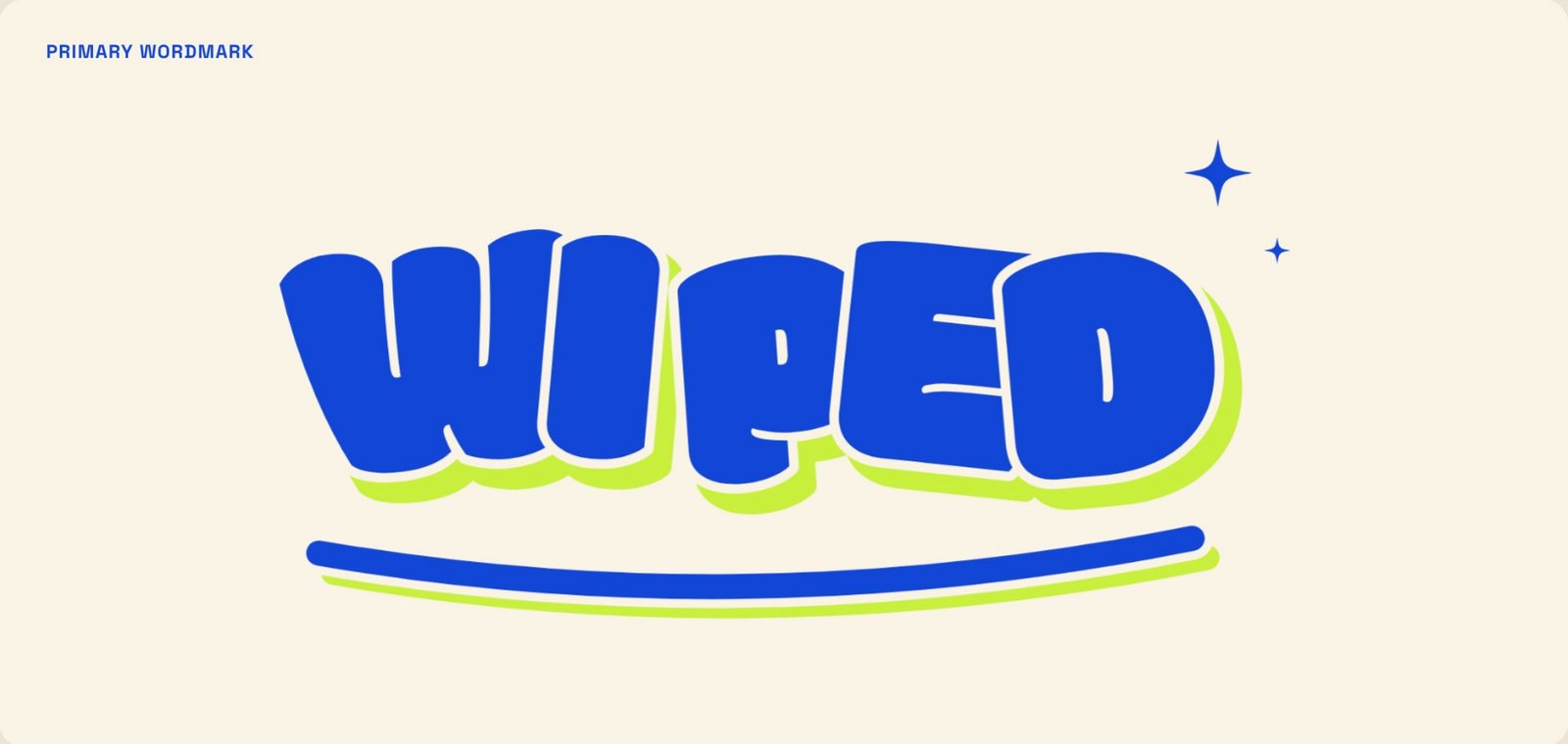 The Wiped wordmark